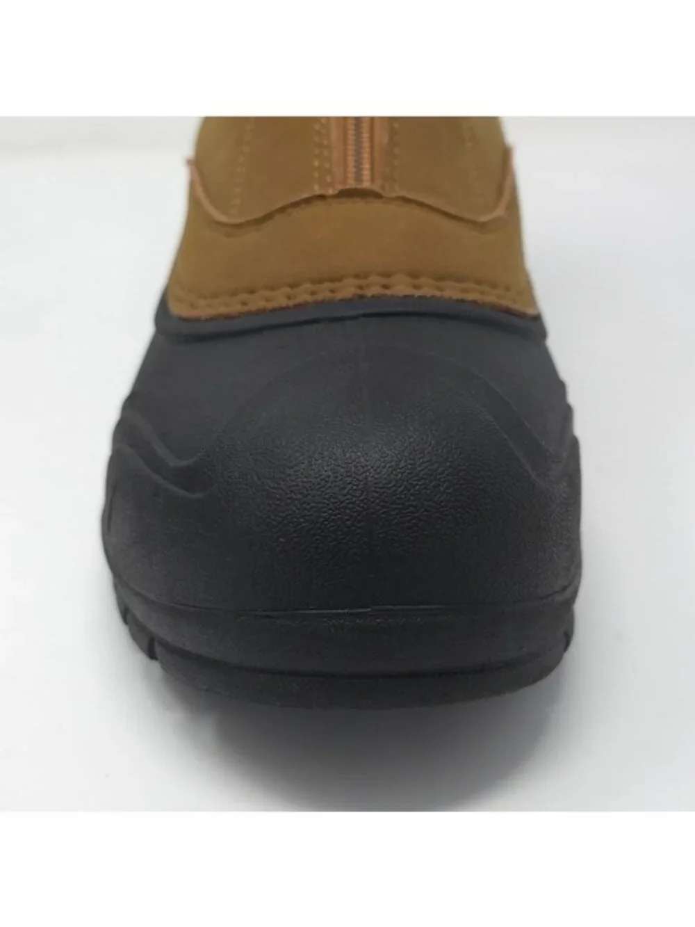 Nautica Tidewater Zip Winter Snow Boots Tan/Black Waterproof 3M Sz 8M
